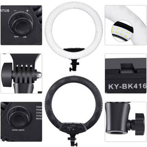 Big 18 inch circular lights selfie lamp dimmable <span class=keywords><strong>beauty</strong></span> operated ring light with tripods stand - Product Image 2