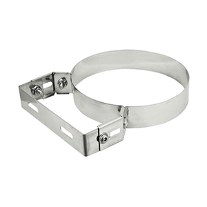 Abrazadera de pared de superficie lisa para chimeneas Ø 250 mm PPR & PP Accesorios Técnicas de forja Caja de conexión de soldadura Embalaje Modelo Número Cabeza - Product Image 1