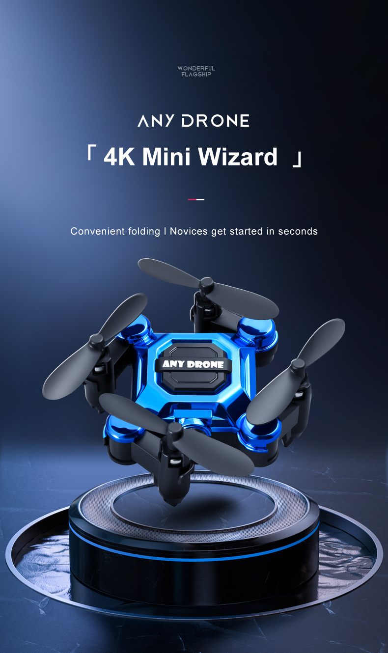 K04 Drone, r 4k mini wizard j convenient folding novices get started