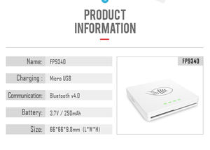 Terminal Punto de Venta Portátil NFC, Punto de Venta Móvil con Bluetooth y NFC, Conexión con Teléfono Inteligente o Tableta - Product Image 4