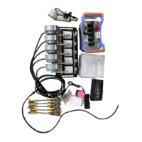 Grue montée sur camion télécommande sans fil contrôle hydraulique Radio 4 fonctions contrôle de manette hydraulique 12v 24v
