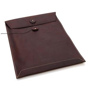 Tùy Chỉnh Da Chủ Gửi Thư Phong Bì Phỏng Vấn Pháp Lý Tài Liệu Tổ Chức Túi A4 Danh Mục Đầu Tư Thư Mục Với Chuỗi Tie Đóng Cửa - Product Image 6