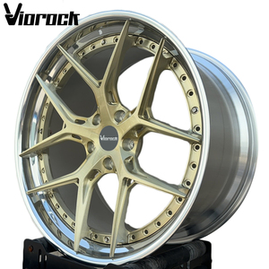 Roue Viorock élégante en alliage d'or: forgée pour l'excellence, fait tourner les têtes sur la route. Mise à niveau idéale - Product Image 1