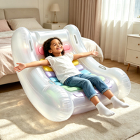 Chaise suspendue gonflable sensorielle pour enfants autistes, siège apaisant pour l'équilibre, idéal pour les TDAH et les besoins sensoriels, parfait pour la salle sensorielle, la maison