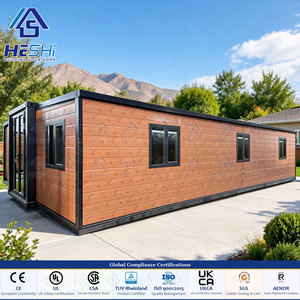 Casa Prefabricada Expandible con Estructura de Acero de 20 y 40 Pies, Contenedor Portátil para Jardín, de 1, 2, 3, 4 y 5 Dormitorios - Product Image 1