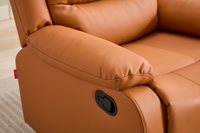 Canapé de salon confortable et agréable en cuir écologique haut de gamme
