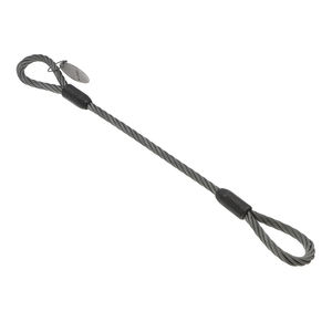 WS01亜鉛メッキ鋼線ロープエンドレススリングソフトアイ安全接続フェルール、リギング、一般吊り上げ、高強度用 - Product Image 3