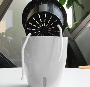 Système d'auto-arrosage écologique pour l'intérieur et l'extérieur, pot de plante personnalisé blanc, <span class=keywords><strong>grand</strong></span> pot <span class=keywords><strong>en</strong></span> plastique pour faire pousser des légumes et des fruits dans le jardin - Product Image 5