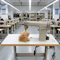 JUKKY Meilleure Vente JK810 Machine à coudre industrielle à point droit à une aiguille pour cuir, idéale pour la fabrication de chaussures et de perruques