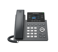 Teléfono IP Empresarial Grandstream GXP2140 PoE con 4 Líneas SIP, Pantalla LCD a Color de 4.3 Pulgadas, Teléfono de Escritorio VoIP para Recepción y Gestión de Oficina