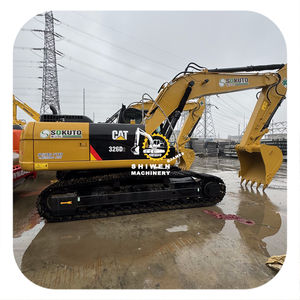 รถขุด CAT326D2มือสองคุณภาพสูงพร้อมส่งพร้อมการรับประกัน1ปีส่วนประกอบหลักได้แก่เครื่องยนต์และมอเตอร์ - Product Image 1