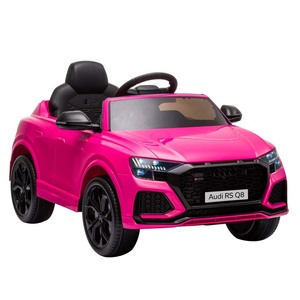 Auto <span class=keywords><strong>de</strong></span> Juguete RSQ8 Rosa con Licencia Oficial, Eléctrico con Batería para Niños, con Control Remoto 2.4G y Reproductor <span class=keywords><strong>de</strong></span> Música - Product Image 1