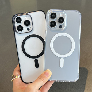 Funda magnética mate para iPhone 15 Pro Max, cubierta protectora transparente de acrílico para iPhone 14 Pro Max - Product Image 2