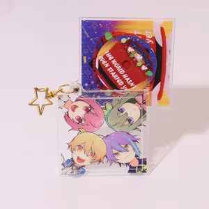 Vigreat Custom Kpop Cd Acrylic Keychain Fashion Music Gifts