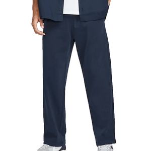 Pantalons décontractés unis de haute qualité pour hommes en été Coupe ample Tube droit Simple Polyvalent Confortable Pantalons pour hommes - Product Image 1