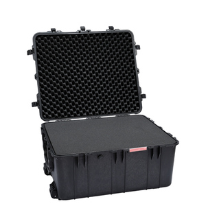 Hard Plastic 7 Inch <strong>Record</strong> <strong>case</strong> Hold 200 LP Vinyl Albums Carry Box Storm <strong>case</strong> - Product Image 1