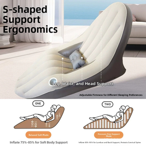 E-RIKE Outdoor Lounger <strong>Air</strong> <strong>Sofa</strong> Automatic Quick Inflation Camping <strong>Air</strong> Inflatable <strong>Sofa</strong> - Product Image 2