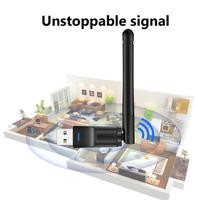 Vente chaude 2.4ghz usb récepteur sans fil mt7601 chipset wifi usb dongle adaptateur réseau sans fil récepteur de signal WiFi
