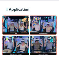 Simulateur de Parapente VR Commercial Intérieur YHY 2 Places 9D pour Parc d'Attractions avec 20 Jeux