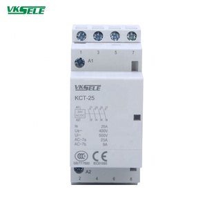 63A Modular Contactor KCT-63 DC loại 4 cực 4NO 4NC 2NO + 2NC 3no + 1NC AC DC 24V hộ gia đình Contactor - Product Image 6