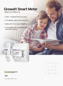 Accesorios para Medidor Inteligente Growatt ESS con Comunicación RS485, Certificación CE, SPM-E TPM-E - Product Image 2