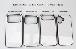 2D <span class=keywords><strong>TPU</strong></span> trống thăng hoa điện thoại di động Bìa Tempered Glass Đối với iPhone 17 Pro Max điện thoại trường hợp đối với bảo vệ - Product Image 6