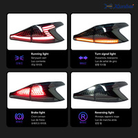 Feux arrière à LED Hyundai i20 2020-2023 avec clignotants séquentiels dynamiques et feux de positionnement – Installation Plug and Play