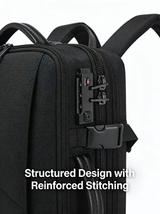 <span class=keywords><strong>Mochila</strong></span> para Portátil con Carga USB para Hombre, Logotipo Personalizado, 15.6 Pulgadas, Impermeable, Bolsa para Computadora de Negocios, <span class=keywords><strong>Mochila</strong></span> de Viaje Antirrobo Resistente - Product Image 6