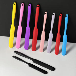 Spatola da <span class=keywords><strong>Pasticceria</strong></span> in <span class=keywords><strong>Silicone</strong></span> Antiaderente Resistente al Calore Ecologica e Sostenibile con Manico Lungo <span class=keywords><strong>per</strong></span> Torte, Cottura e Grigliate - Product Image 1