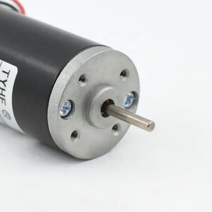 고정밀 <span class=keywords><strong>12v</strong></span> 저전력 10w 고속 8000rpm 5000rpm 저토크 10mnm 선택형 <span class=keywords><strong>DC</strong></span> 브러시 튜블러 모터 CE Rohs 인증 - Product Image 3