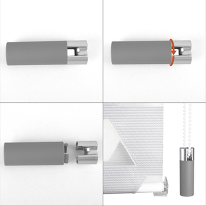 Componentes de Alta Calidad para Persianas: Manivela de Plástico, Peso para Cordón de Persiana, Accesorios de Plástico para Persianas Enrollables y Verticales - Product Image 4