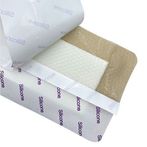 <span class=keywords><strong>Pansement</strong></span> médical 10x30cm avec bordure en mousse de <span class=keywords><strong>silicone</strong></span> super absorbante, imperméable, pour les soins des brûlures et la cicatrisation des plaies - Product Image 5