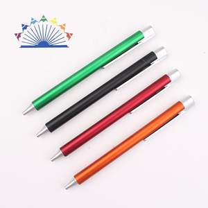 Stylo bille publicitaire personnalisé avec logo, en plastique, pointe de 1,0 mm, idéal pour la papeterie - Product Image 2