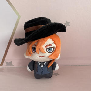 10ซม. <span class=keywords><strong>Bungo</strong></span> สุนัขจรจัด Dazai Osamu nakahara chuuya Kawaii คอลเลกชั่นตัวการ์ตูนอะนิเมะตุ๊กตาของเล่นตกแต่ง - Product Image 6