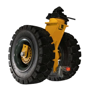 Roues pivotantes super résistantes en caoutchouc naturel massif, roues pour conteneurs ISO, adaptées à tous les conteneurs ISO - Product Image 1