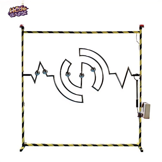 Customizable Carnival Stall for Adults Kids Wire Game Shock Bump Steady Hand Electric Shock Maze Toys