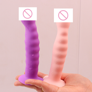 דילדו סיליקון ריאליסטי עם כוס יניקה לנשים, פין רך לגירוי דגדגן, צעצוע מין למבוגרים לאוננות - Product Image 1