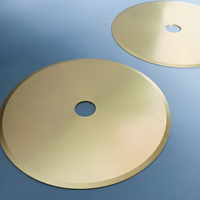 Nouvelle lame de scie circulaire en carbure résistante à l'usure, couteau à papier, revêtement en titane, de bonne qualité, garantie de 3 mois