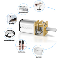 Moteur CC sans balais à aimant permanent avec réducteur micro planétaire personnalisé Shunli 1.5V 3V 12V 24V pour jouet à moteur CC