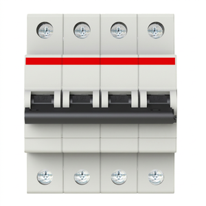เบรกเกอร์วงจรขนาดเล็ก ABBs S203 RCCB กำลังตัด 10 KA วัสดุ PA66 230V 50/60Hz Li 4 โพล สำหรับใช้งานในอุตสาหกรรม - Product Image 1