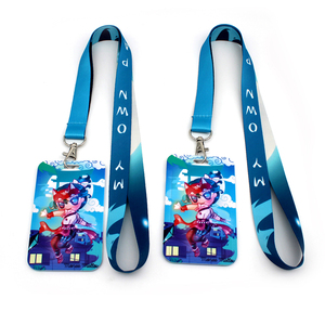 Promotional <strong>Cute</strong> Cartoon Anime Design Sublimation Personalized Mobilephone <strong>Lanyard</strong> Multi Sizes Id Card Holder <strong>Lanyards</strong> - Product Image 1