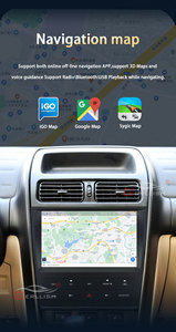 9 "Android đài phát thanh xe cho Lexus is200 xe10 1999 - 2005 TOYOTA altezza xe10 1998 - 2005 video đa phương tiện tự động GPS Navigation - Product Image 4