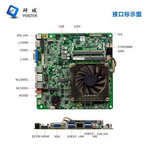 Placa Base Industrial Yentek I5 8259U Mini ITX DDR4 de Doble Canal y Triple Pantalla - Product Image 3