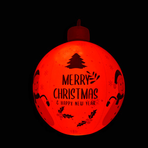 Bola Gigante Inflable Transparente <span class=keywords><strong>de</strong></span> <span class=keywords><strong>Navidad</strong></span> 2025 <span class=keywords><strong>de</strong></span> 60 cm <span class=keywords><strong>con</strong></span> <span class=keywords><strong>Luces</strong></span>, Adornos Navideños, Esfera Decorada Inflable <span class=keywords><strong>de</strong></span> PVC para <span class=keywords><strong>Navidad</strong></span> - Product Image 3