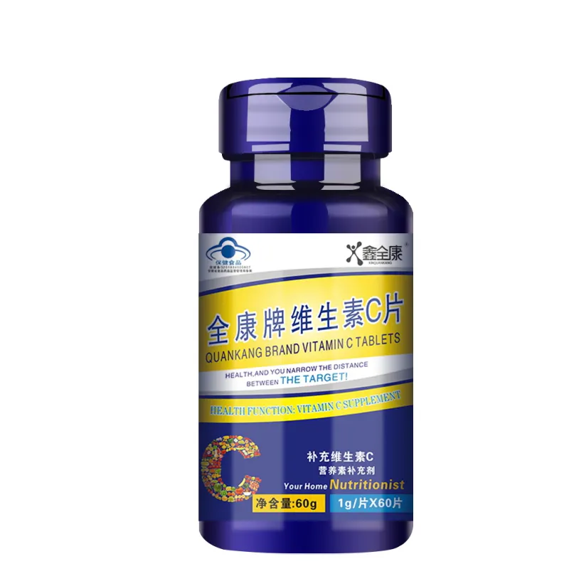 Oem Chất lượng cao Vitamin C máy tính bảng dinh dưỡng hàng ngày bổ sung cho phụ nữ mang thai và thanh thiếu niên