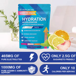 Bebidas Energéticas Pre-Entrenamiento, Hidratación Rápida, Polvo Electrolítico, Suplemento para el Cuidado de la Salud para el Alivio de la Deshidratación - Product Image 3