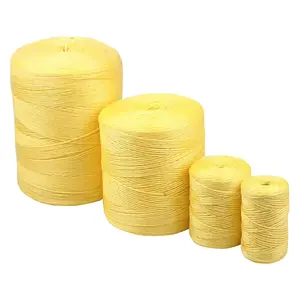 Cuerda plástica de polipropileno para encuadernación de tomate, cuerda de rafia para empacadora de polipropileno de alta densidad, protección UV