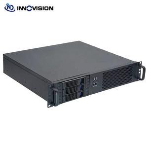 Siêu ngắn 2U trường hợp hỗ trợ <span class=keywords><strong>ATX</strong></span> powersupply Mirco <span class=keywords><strong>ATX</strong></span> Bo mạch chủ với 3 Vịnh HDD HotSwap 2U tường lửa cổng DVR NAS trường hợp - Product Image 3