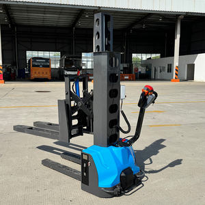 Apilador de palets eléctrico apilador de carga automática carretilla elevadora 1,5 toneladas 2 toneladas apilador walkie - Product Image 3