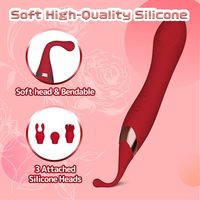 Usa Eu Hoge Frequentie Vibrerende Pen Dildo Vibrator Multi-Spot Stimulator Pen Snel Orgasme Seksspeeltjes Voor Vrouwen